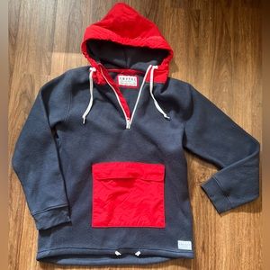 Empire navy & red hoodie size XL